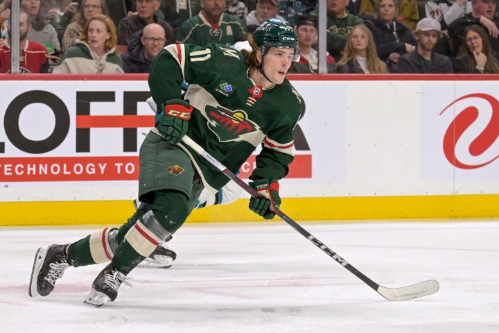 Adam Beckman played for the Minnesota Wild during the 2023-24 season.