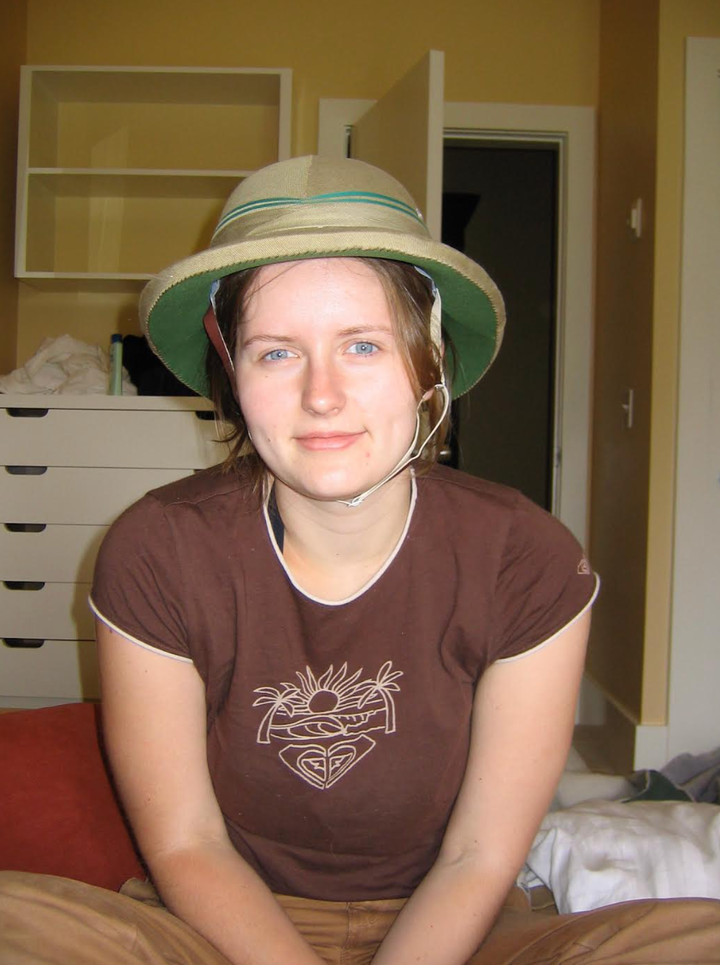The author on the morning after she broke up with Paul.