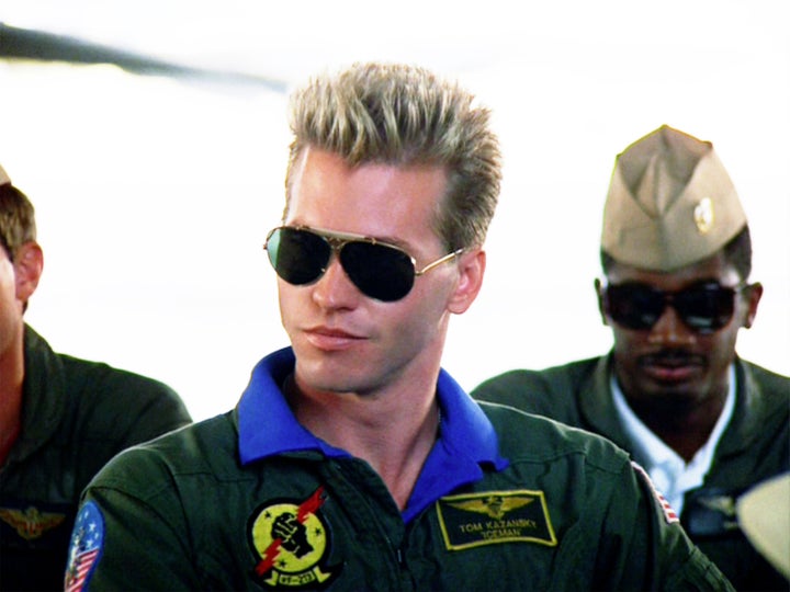 Val Kilmer as Lt. Tom 'Iceman' Kazansky in "Top Gun."