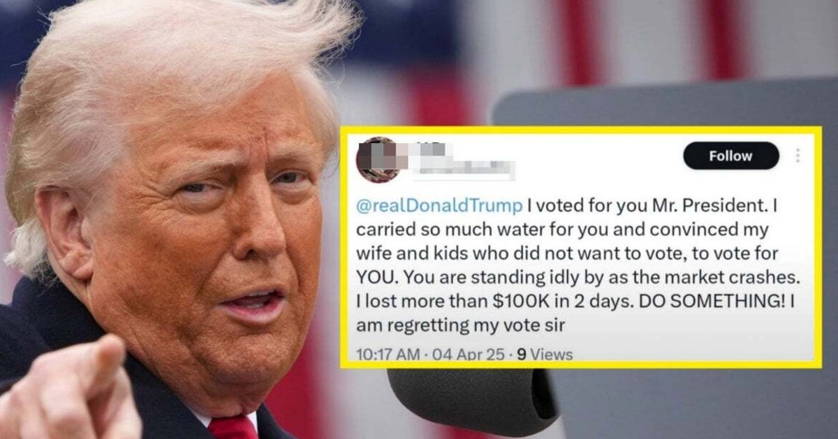 Donald Trump Supporters Are Losing Their Minds Over The New Trump Tariffs, And It's Exactly The Meltdown We All Saw Coming