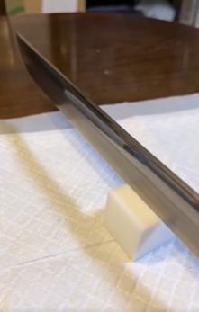 もじゃ専用❗ 匂口明るく名刀の予感 合法品 日本刀 残欠 古刀 互の目 尖り刃 もじゃ専用❗ 匂口明るく名刀の予感 合法品 日本刀 残欠 古刀 互