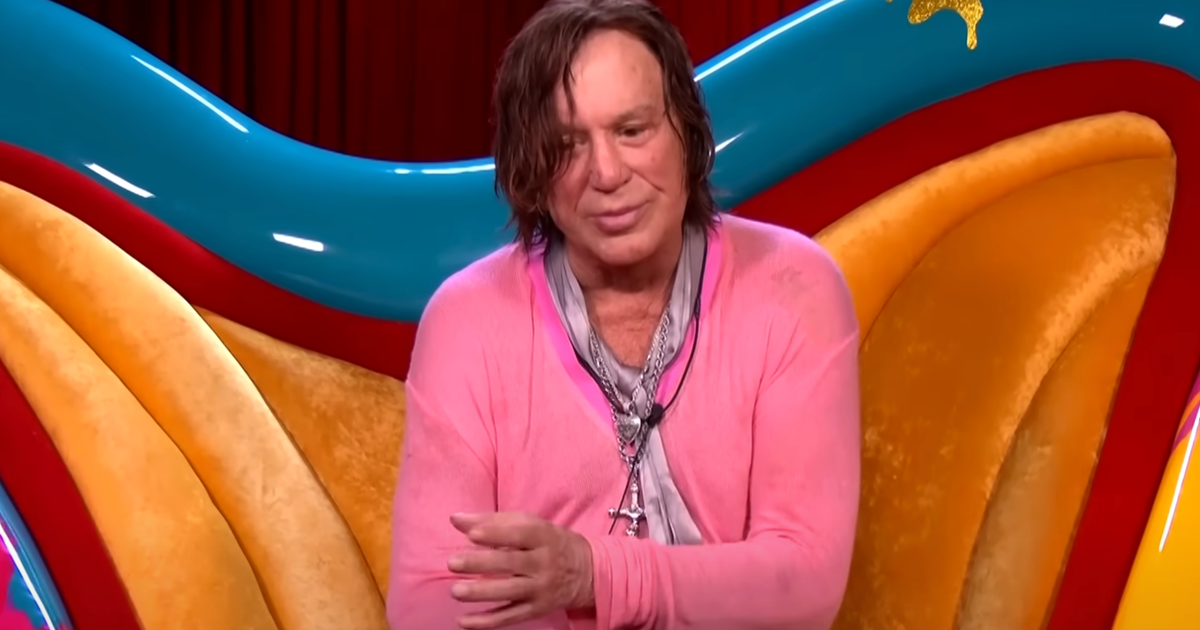 Why Mickey Rourke Was Asked To Leave Celebrity Big Brother After A Week ...