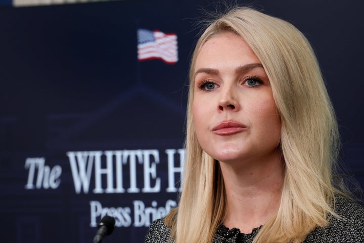 White House press secretary Karoline Leavitt said she does not engage with people who list pronouns in their email.