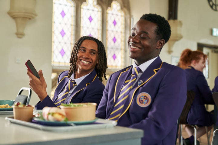 The scholarship kids of St. Gilbert's return to elite boarding school life in Season 2 of "Boarders," the U.K.-set coming-of-age series from creator, lead writer and actor Daniel Lawrence Taylor.