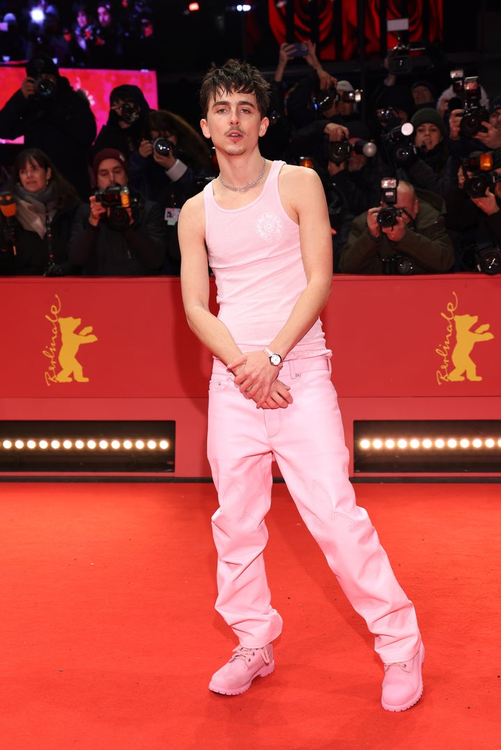 Whether in head-to-toe Chanel or wearing pale pink or butter yellow, Timothée Chalamet embraces divine feminine energy on the red carpet.