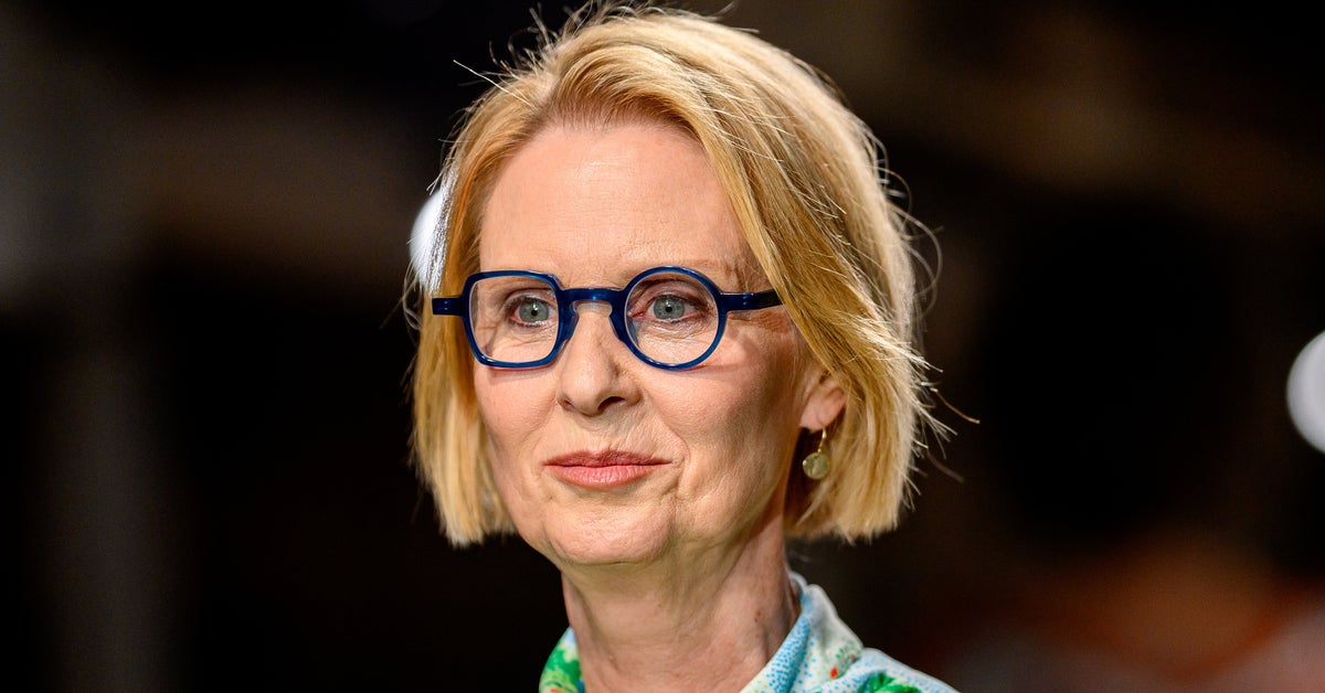 NextImg:Cynthia Nixon Reps Say Palestinian Flag-Colored Shirt Is Pure 'Coincidence'