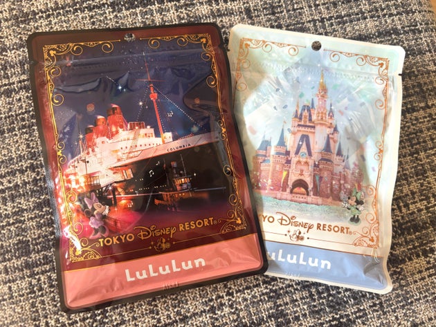 「フェイスマスク〈LuLuLun〉 東京ディズニーリゾート」はシンデレラ城やS.S.コロンビア号がモチーフに