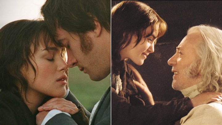The US and UK endings of 2005's Pride And Prejudice