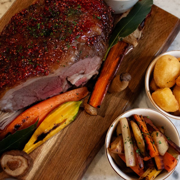 Chef Bonello's roast lamb