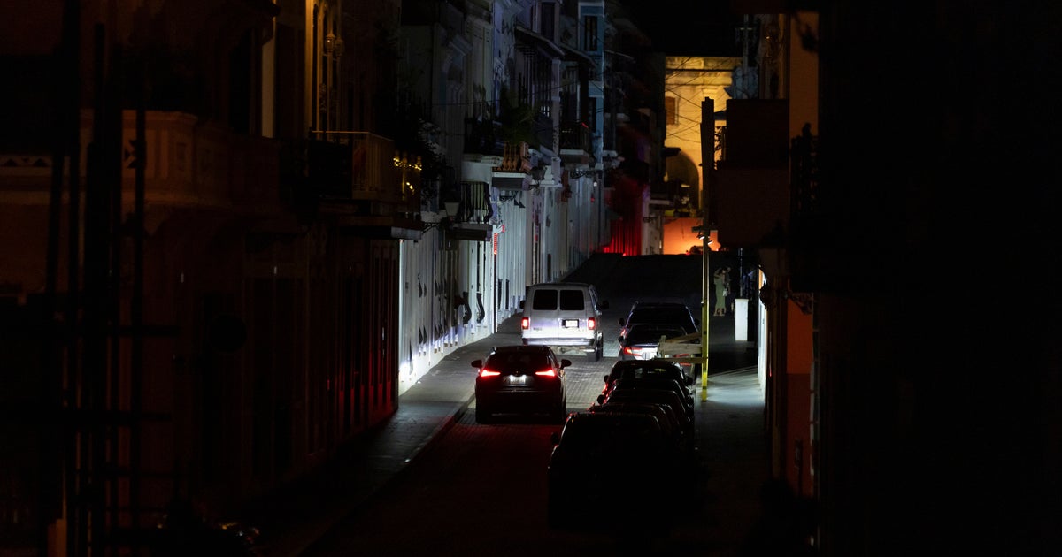 Power Blackout Hits All Of Puerto Rico As Residents Prepare For Easter Weekend