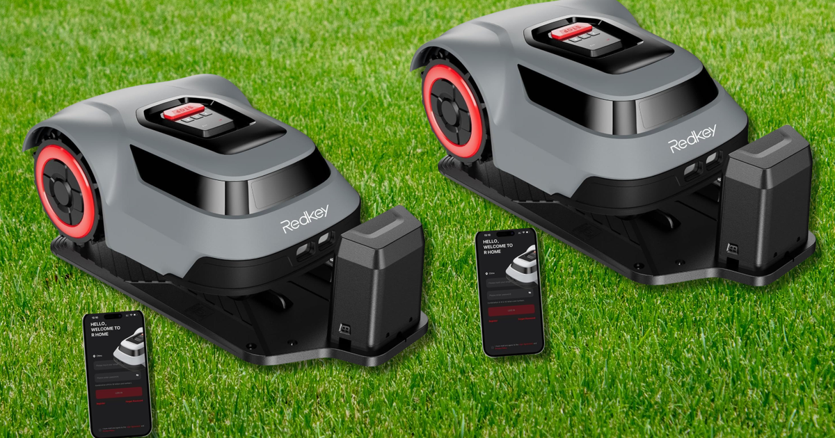 The Redkey Robot Lawn Mower Is $150 Off At Amazon