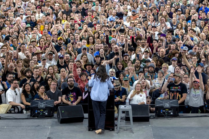 “I think Democrats have largely discounted the ability to draw crowds, or discounted its importance. I think it’s genuinely important, especially if you can do it in red states," said David Litt, a former Barack Obama speech writer.