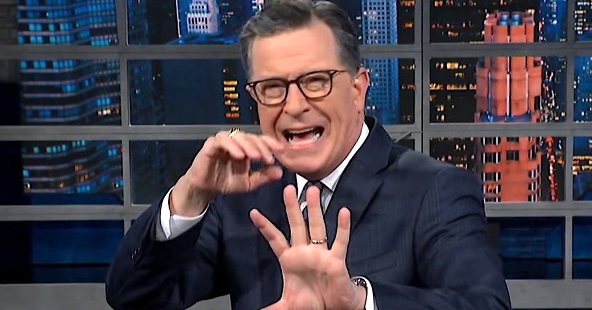 Stephen Colbert Reveals What Right-Wing 'Trump Whisperer' Should Really Be Whispering