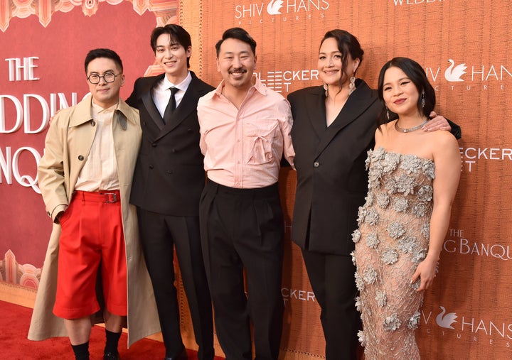 "I think art is an opportunity for us to be vulnerable in a safe space," writer-director Andrew Ahn, center, said.