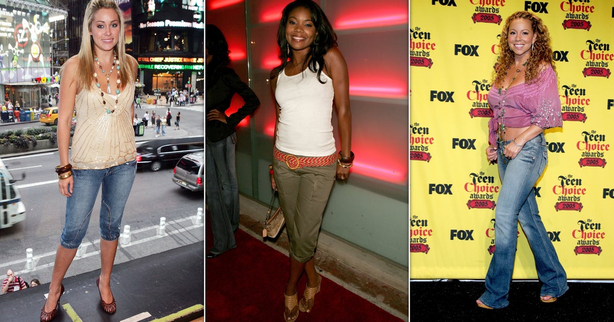 Skinny Jeans, Juicy Couture And Gladiator Sandals: A Cringey Look At Style Trends From 20 Years Ago