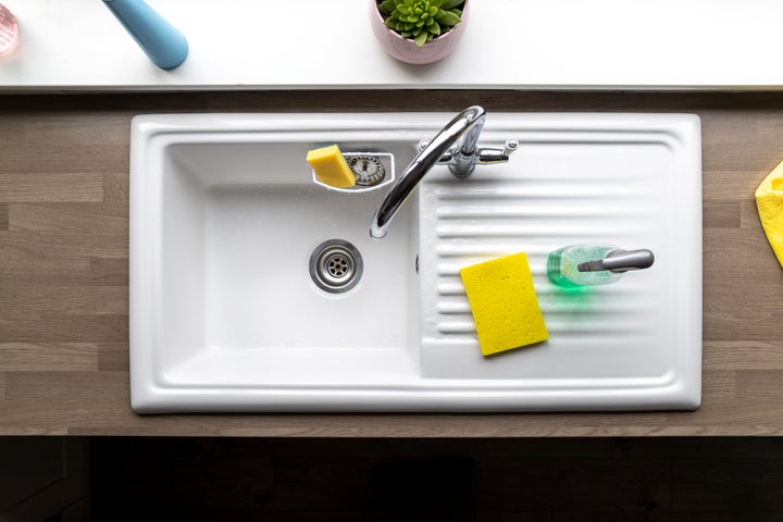 Replacing your kitchen sponge regularly can help combat the spread of bacteria.