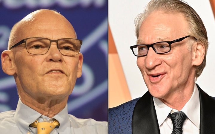 Carville called Maher "supremely naive" and said the backlash regarding the dinner was good.