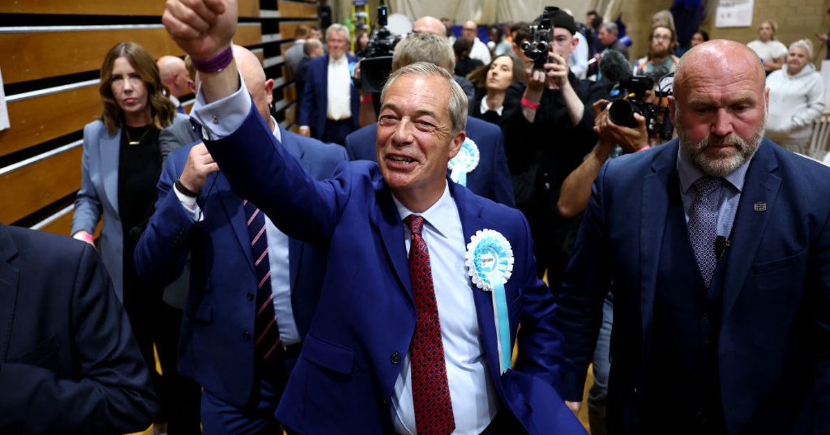 Shock Poll Shows Reform UK On Course To Win Next General Election