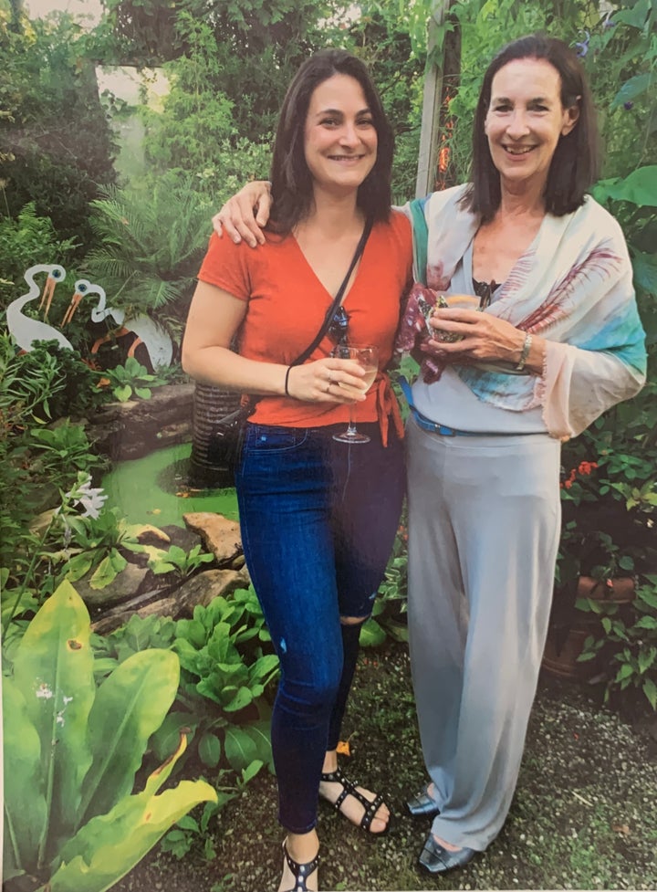 The author and her mom in August 2019 (pre-Alzheimer’s diagnosis).