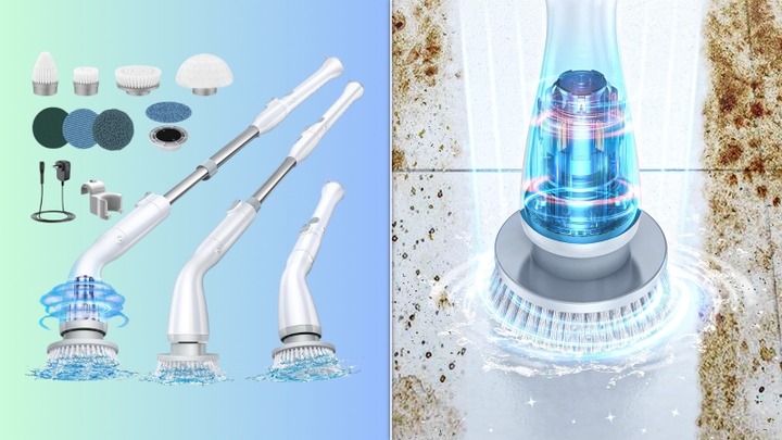 This cordless spin brusher lets you power through dirt and grime, and it's on sale now on Amazon.