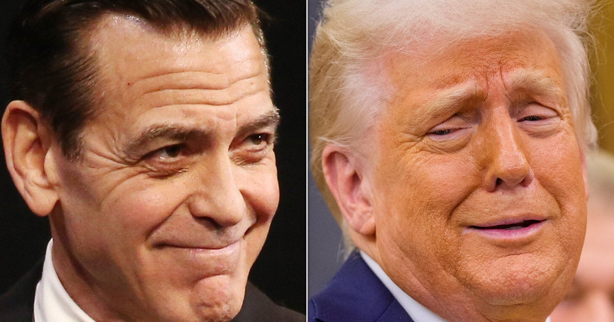 NextImg:George Clooney Shrugs Off Trump's 'Second Rate Movie Star' Dig