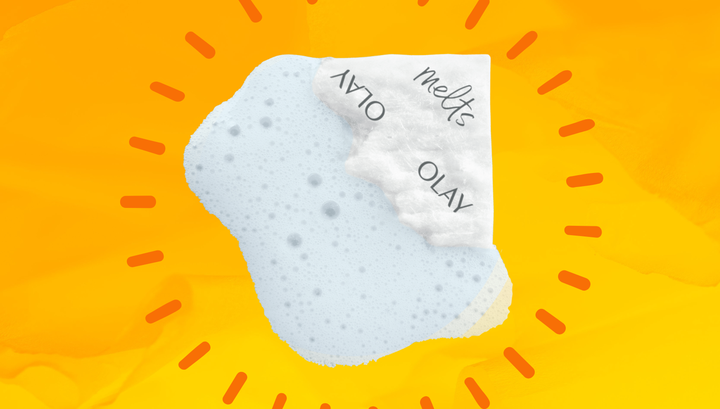 Olay’s Facial Cleansing Melts are activated with water and are made with only eight ingredients.
