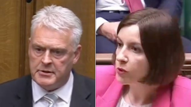 Lee Anderson clashed with Bridget Phillipson in the Commons.