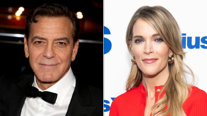 George Clooney and Megyn Kelly