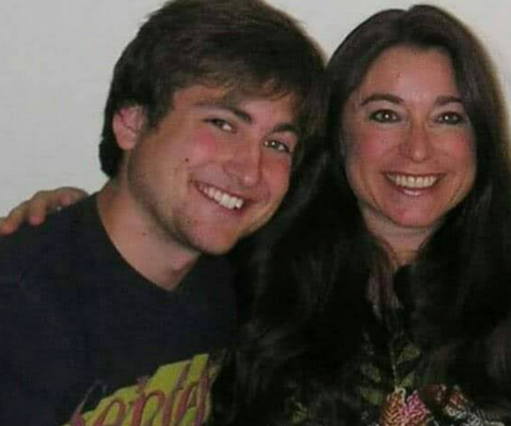 Kyle and the author the year before his revelatory phone call.