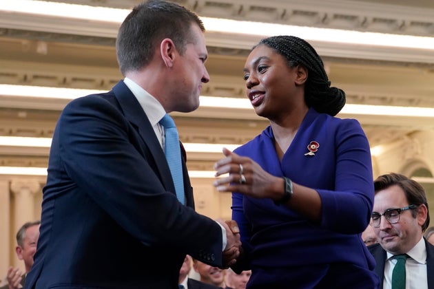 Kemi Badenoch beat Robert Jenrick to the Tory leadership last year.