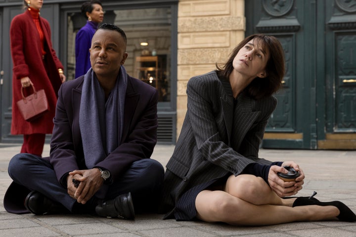 Yanic Truesdale and Charlotte Gainsbourg in "Étoile."