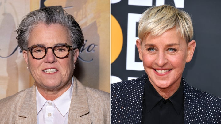 Rosie O'Donnell and Ellen DeGeneres