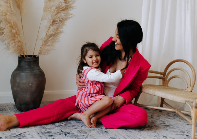 Natasha Amoretti and her daughter.