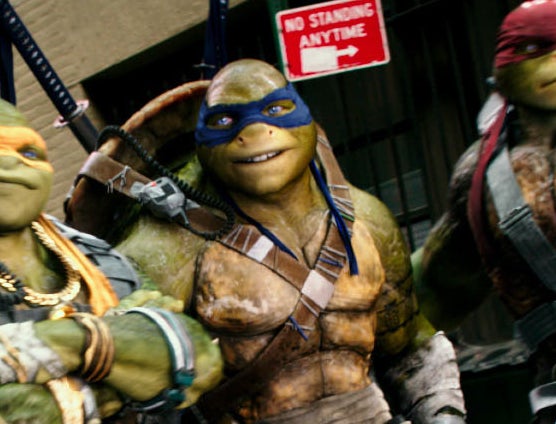 Pete Ploszek as Leonardo in 2016's Teenage Mutant Ninja Turtles: Out Of The Shadows