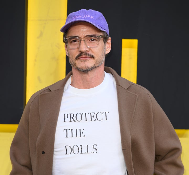 Pedro Pascal attends the "Thunderbolts*" screening at Cineworld Leicester Square on April 22, 2025, in London.