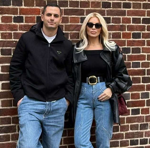 Ο Παναγιώτης Κουτσουμπής και η Κατερίνα Καινούργιου.