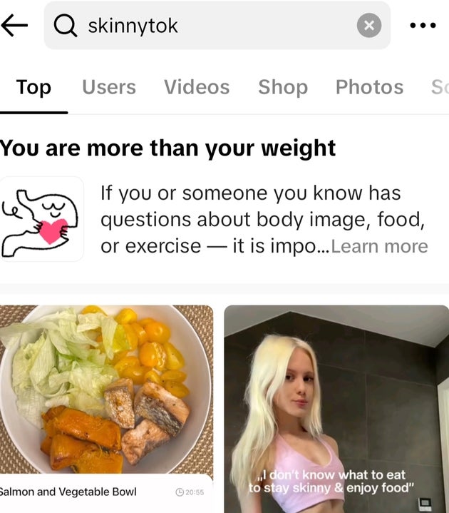 My TikTok results for 