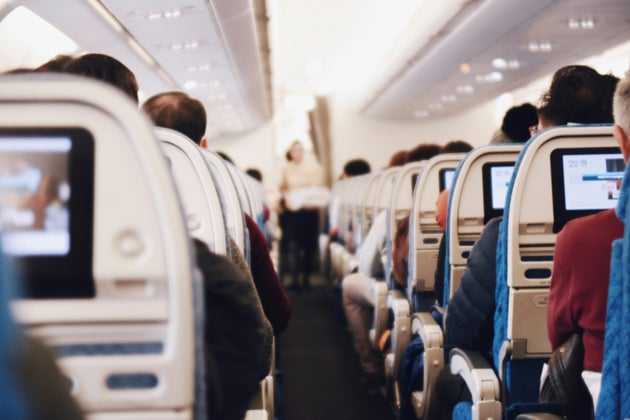 People in a plane