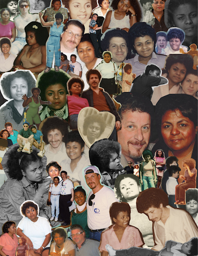 A photo montage of the author and his wife, Maggie, created by their daughter, Daniela Spector, in 2023.