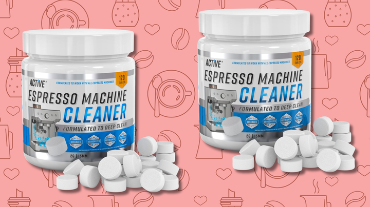 Get the gunk, grime and leftover residue out of your espresso maker with these on-sale cleaning tablets.