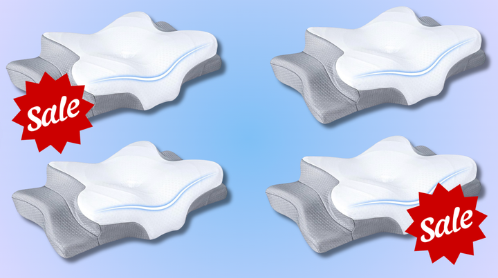 Snag this cervical neck pillow for 40% off.