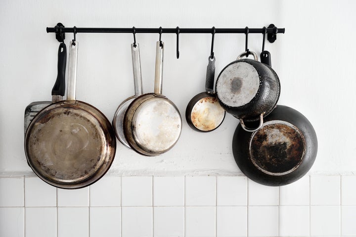 Your pots and pans don't have to look perfect to be food-safe.