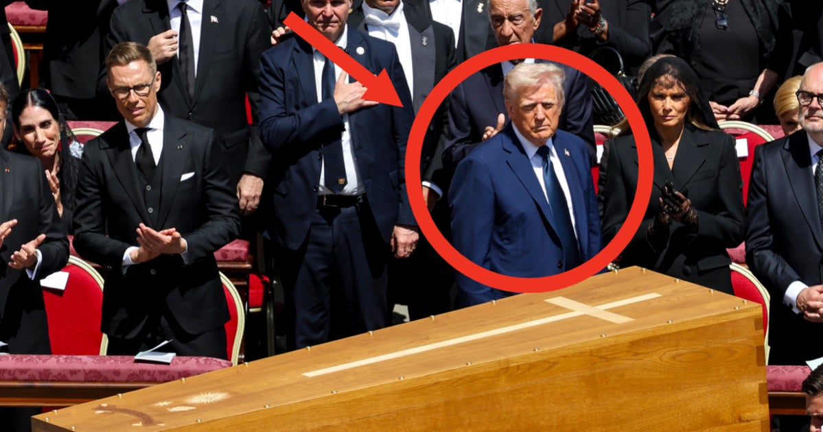 NextImg:Donald Trump's Suit For Pope Francis' Funeral Goes Viral