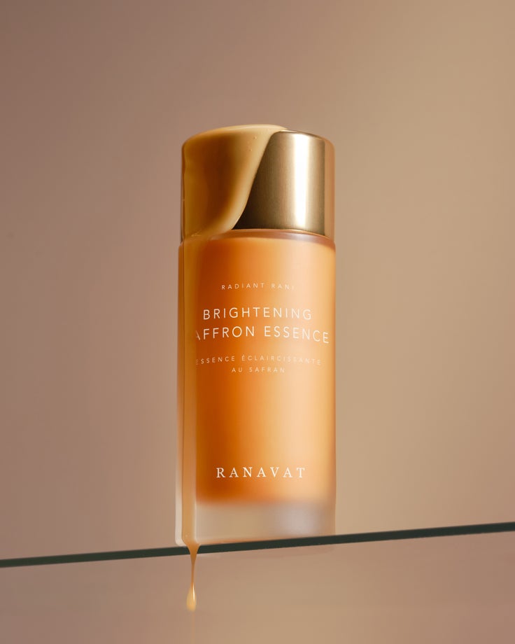 Saffron, the primary fixture of Ranavat’s skincare, has a storied history in Ayurveda.