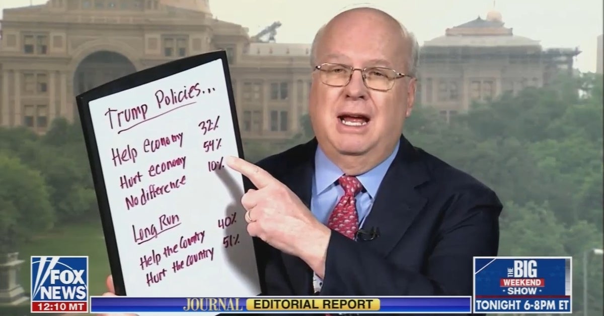 NextImg:Karl Rove On Trump's Economy: 'He's In Bad Shape'