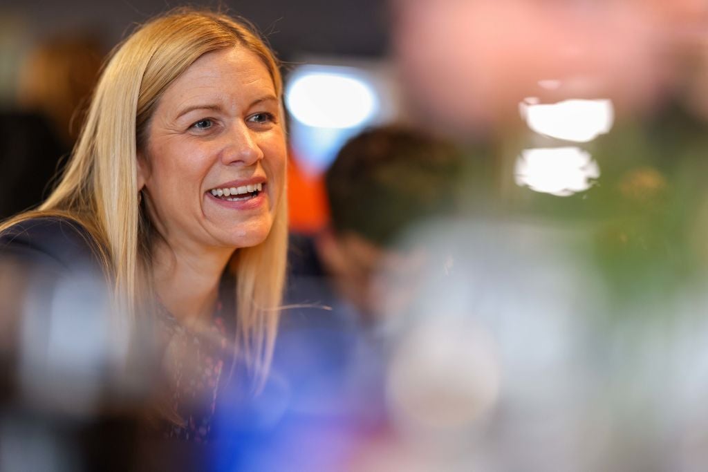 Ellie Reeves during last year's general election campaign.
