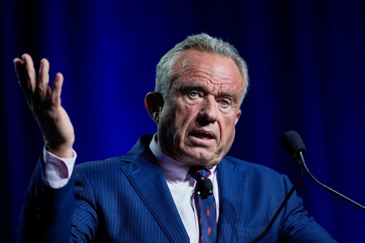 Health and Human Services Secretary Robert F. Kennedy Jr. speaks at the Rx and Illicit drug Summit last Thursday.