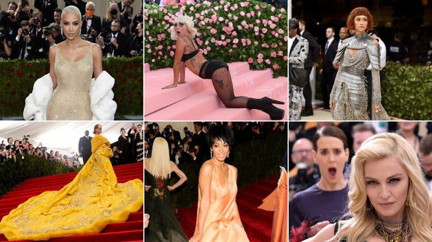 A selection of the most memorable Met Gala moments ever, including Kim Kardashian, Zendaya, Rihanna and Madonna