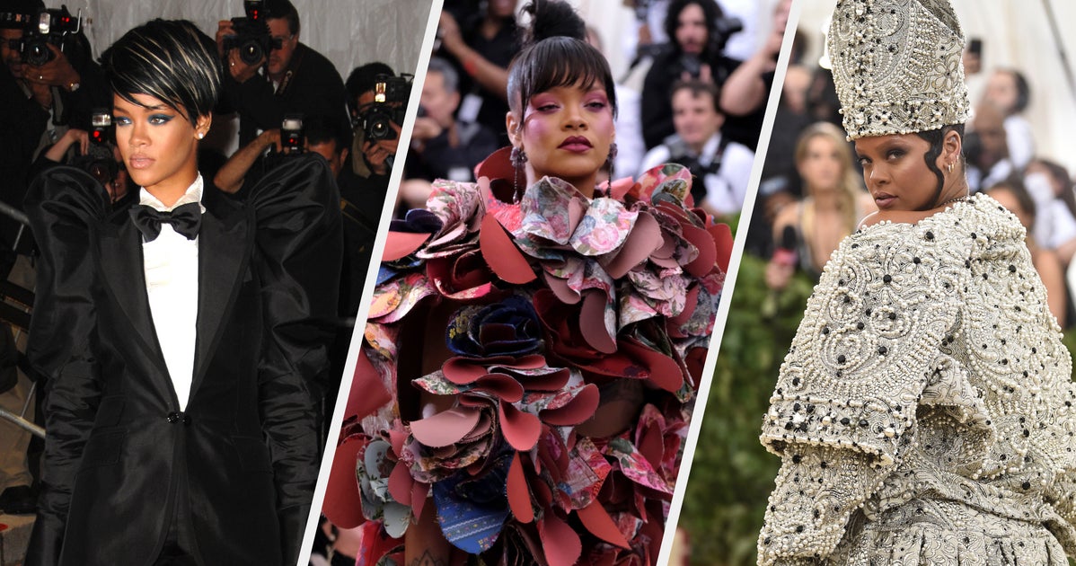 Here's Our Definitive Ranking Of Every Rihanna Met Gala Outfit