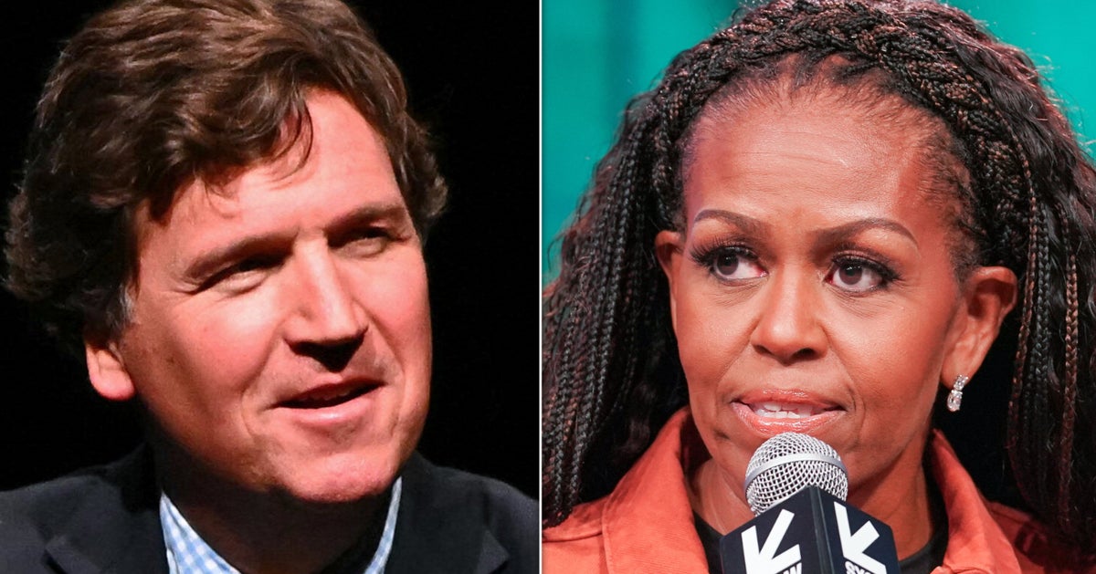 NextImg:Tucker Carlson Calls Michelle Obama's Concerns About Racism 'So Old-Fashioned'... And Yikes